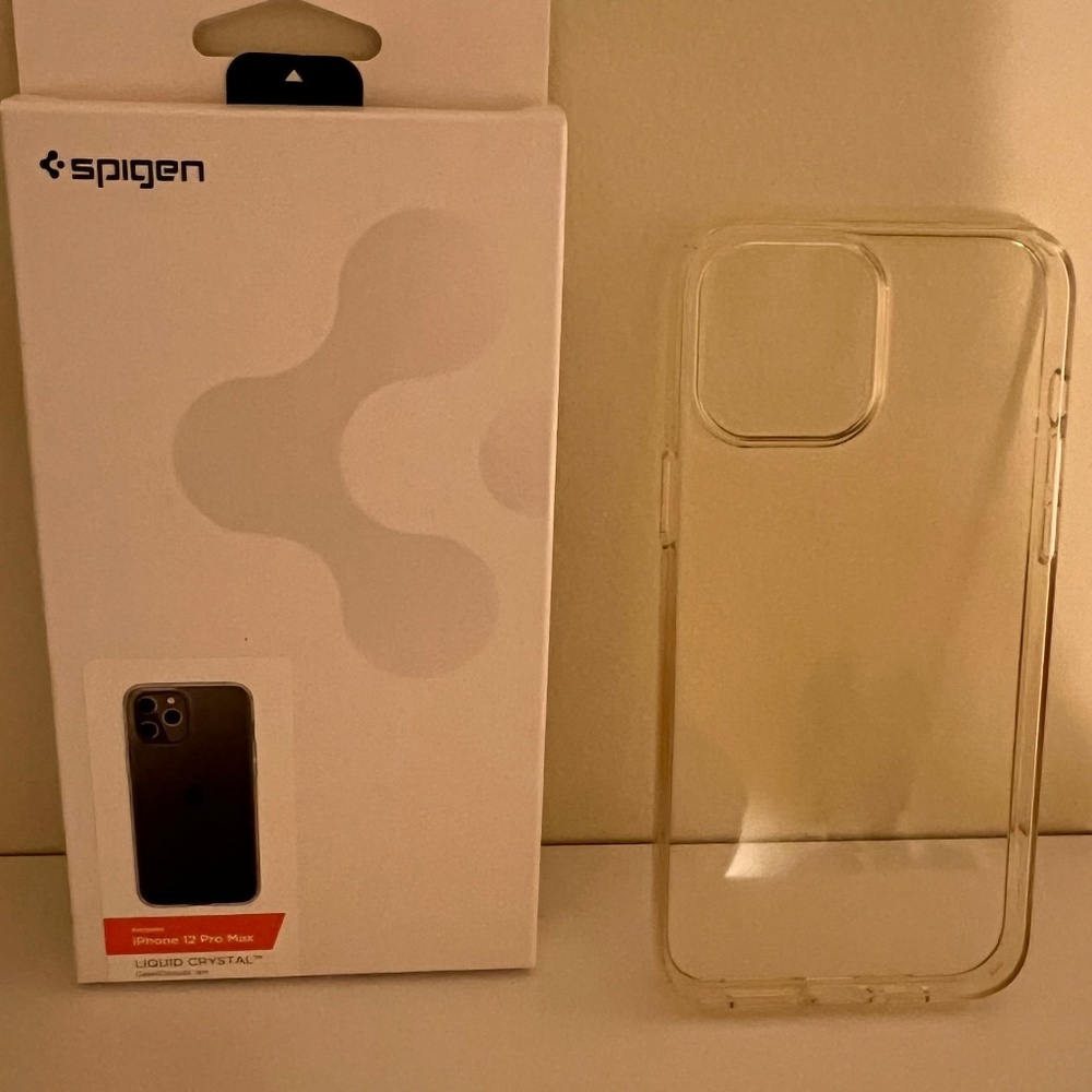 iPhone 12 Pro Max Crystal Spine Case